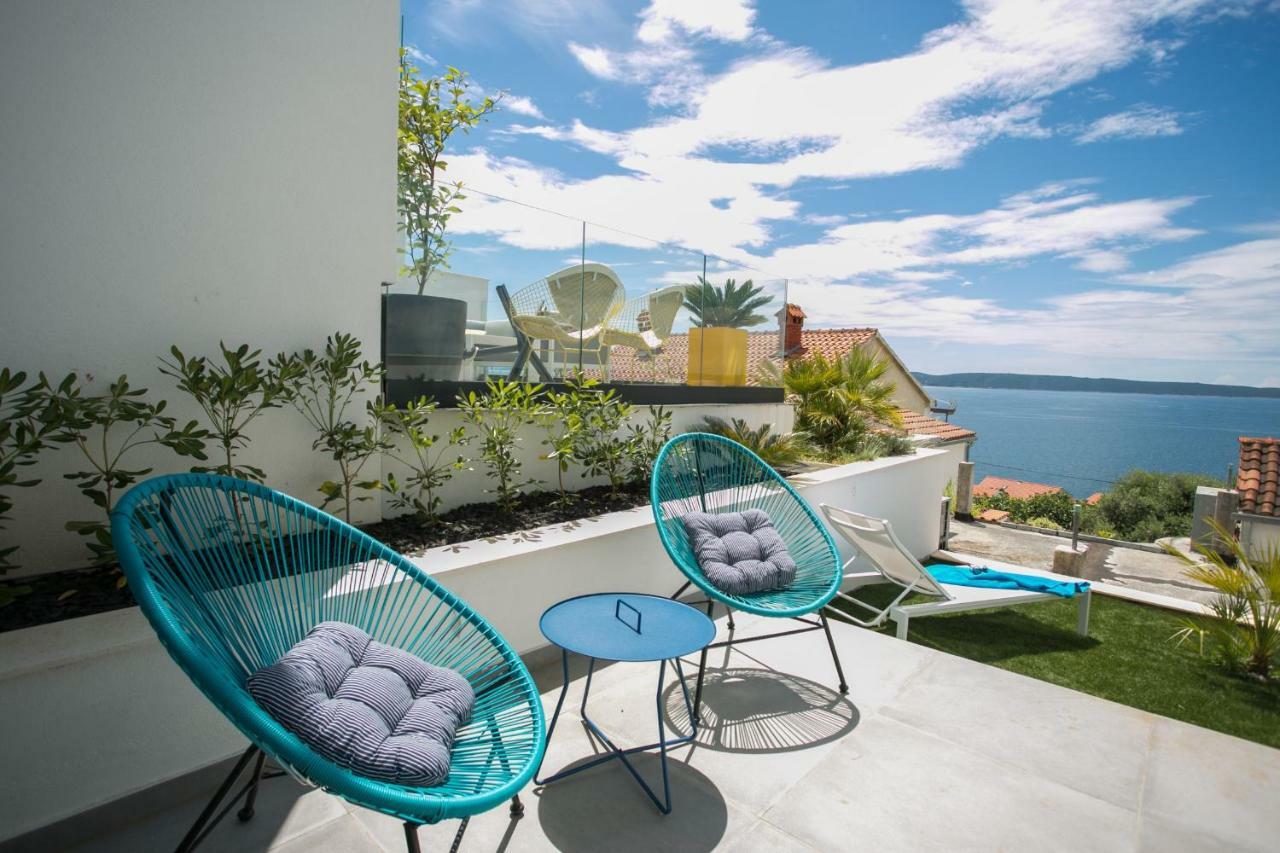 Holiday Home Olive Exclusive - 8 People, Heated Pool, Okrug Gornji, Sea View Trogir Exteriör bild